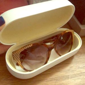 Authentic Chloe tortoise sunglasses